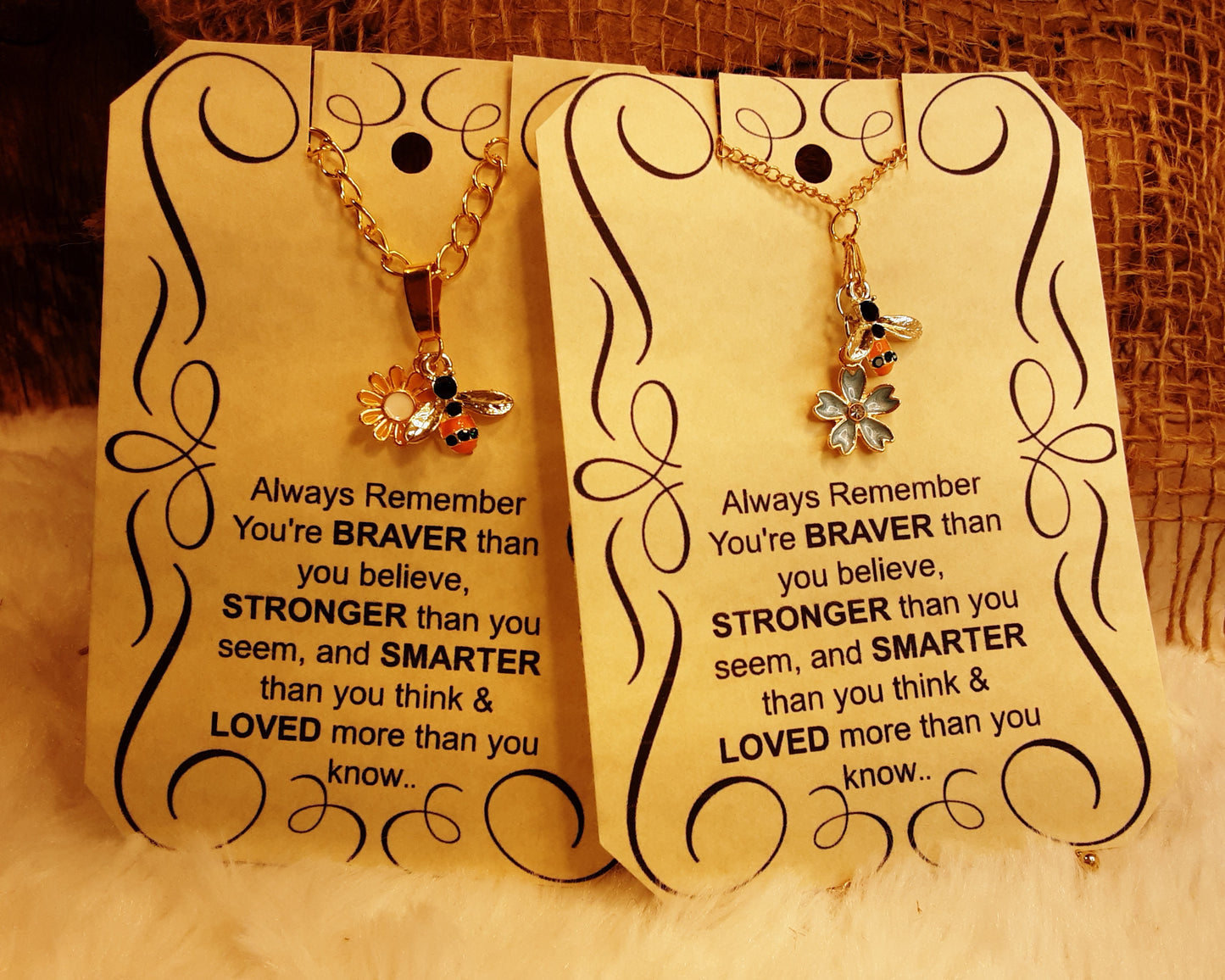 Bee Charm Necklace
