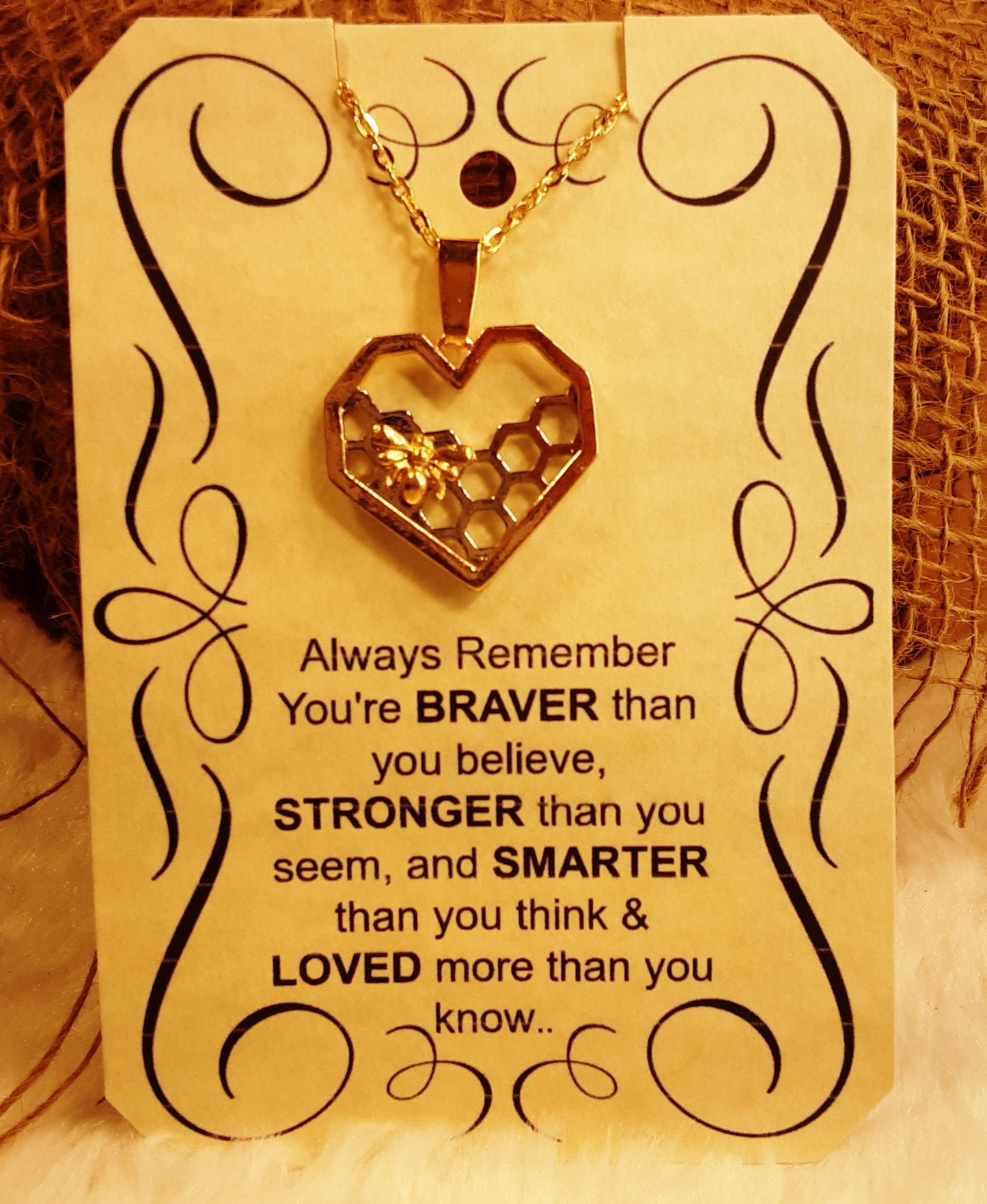 Bee Charm Necklace