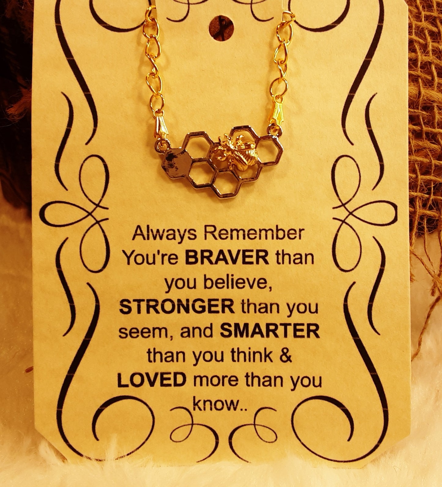 Bee Charm Necklace