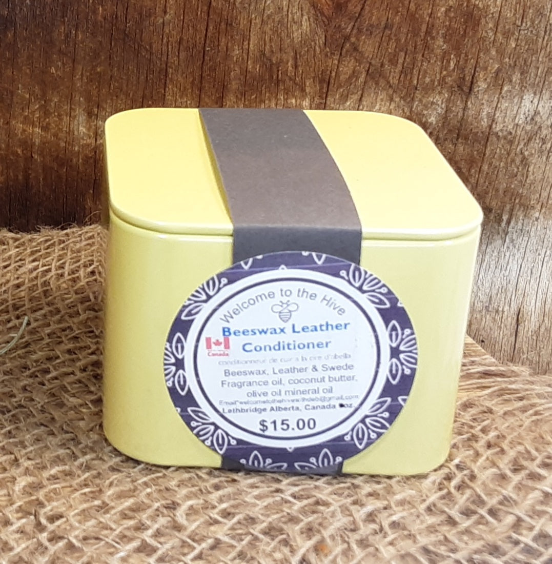 Beeswax Leather Conditioner