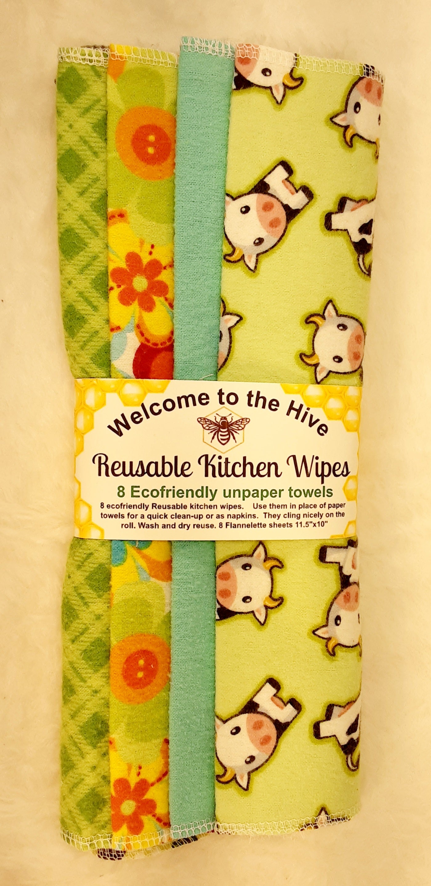 Reusable Kitchen Wipes