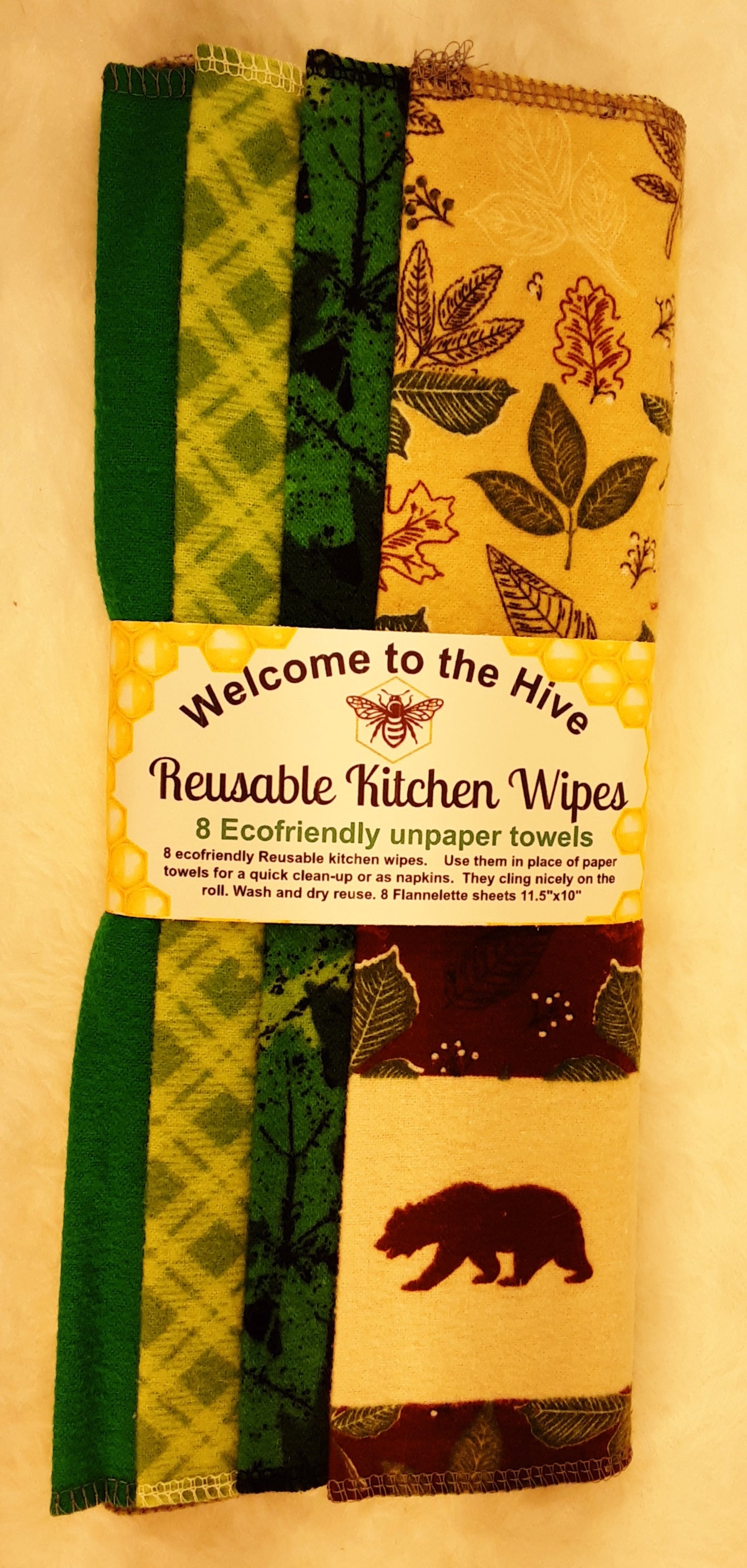 Reusable Kitchen Wipes
